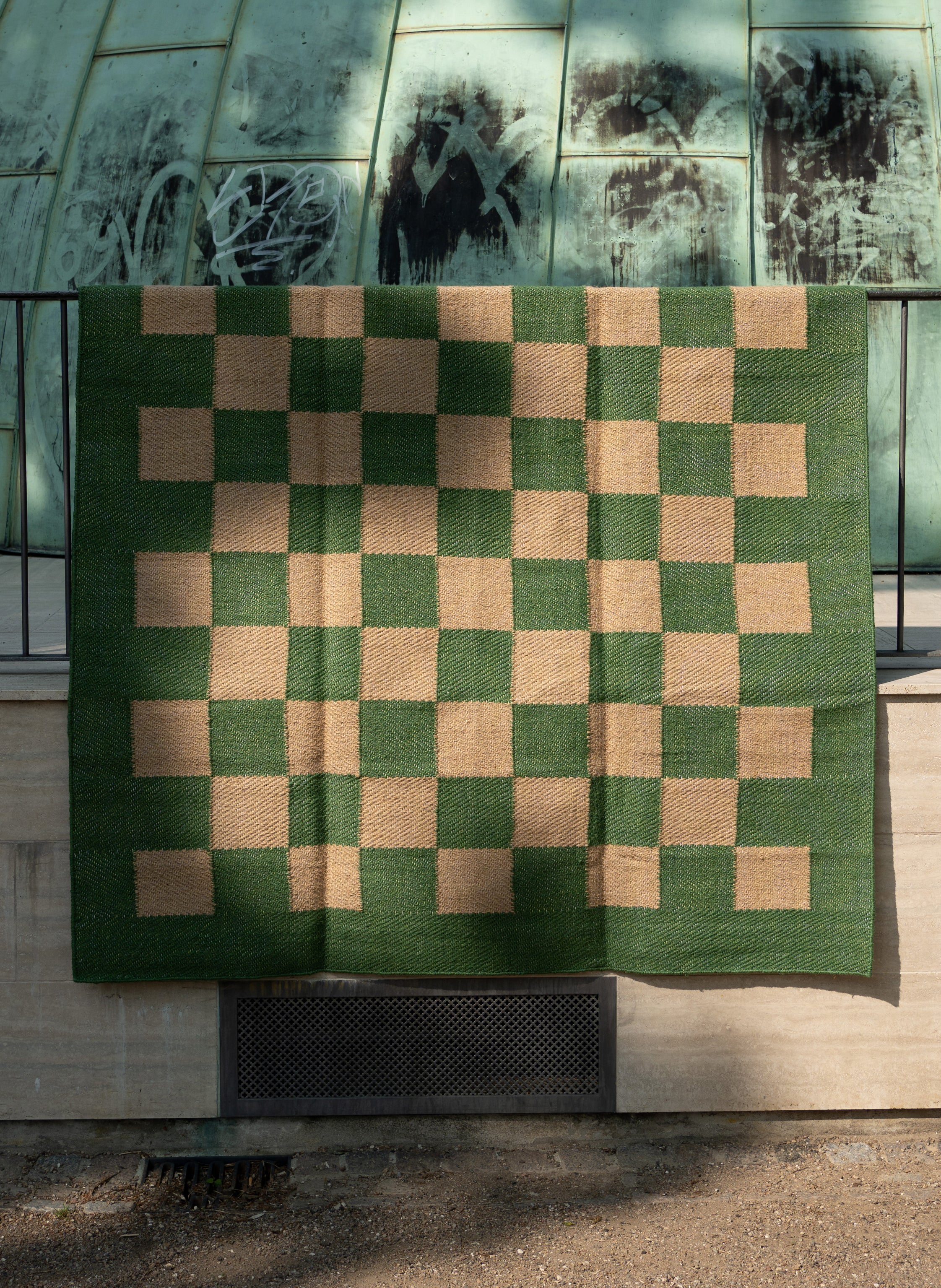 Jute Rug checkered
