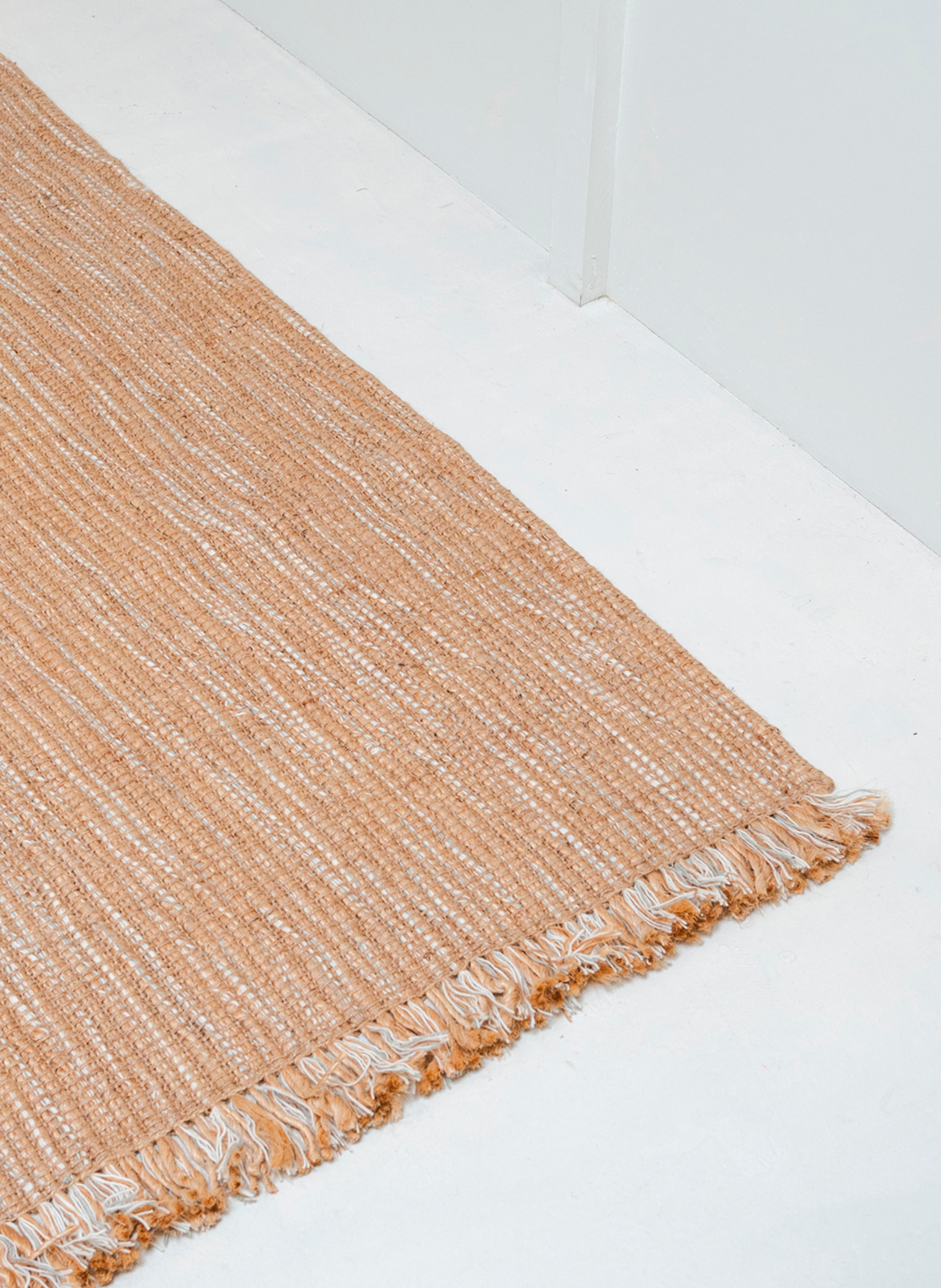 Threaded Jute and New Zealand Wool Rug