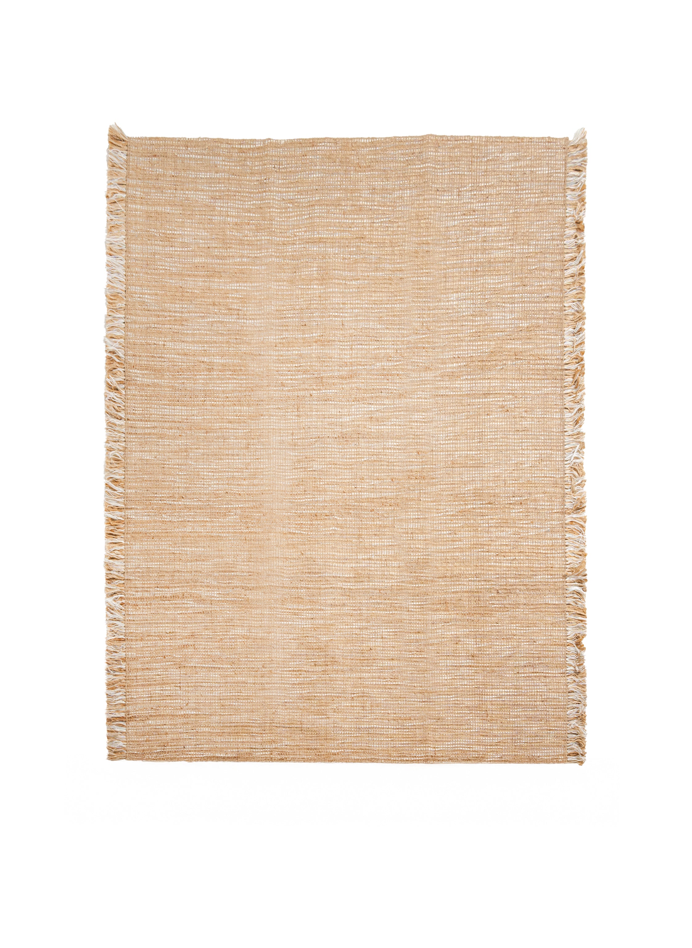 Threaded Jute and New Zealand Wool Rug